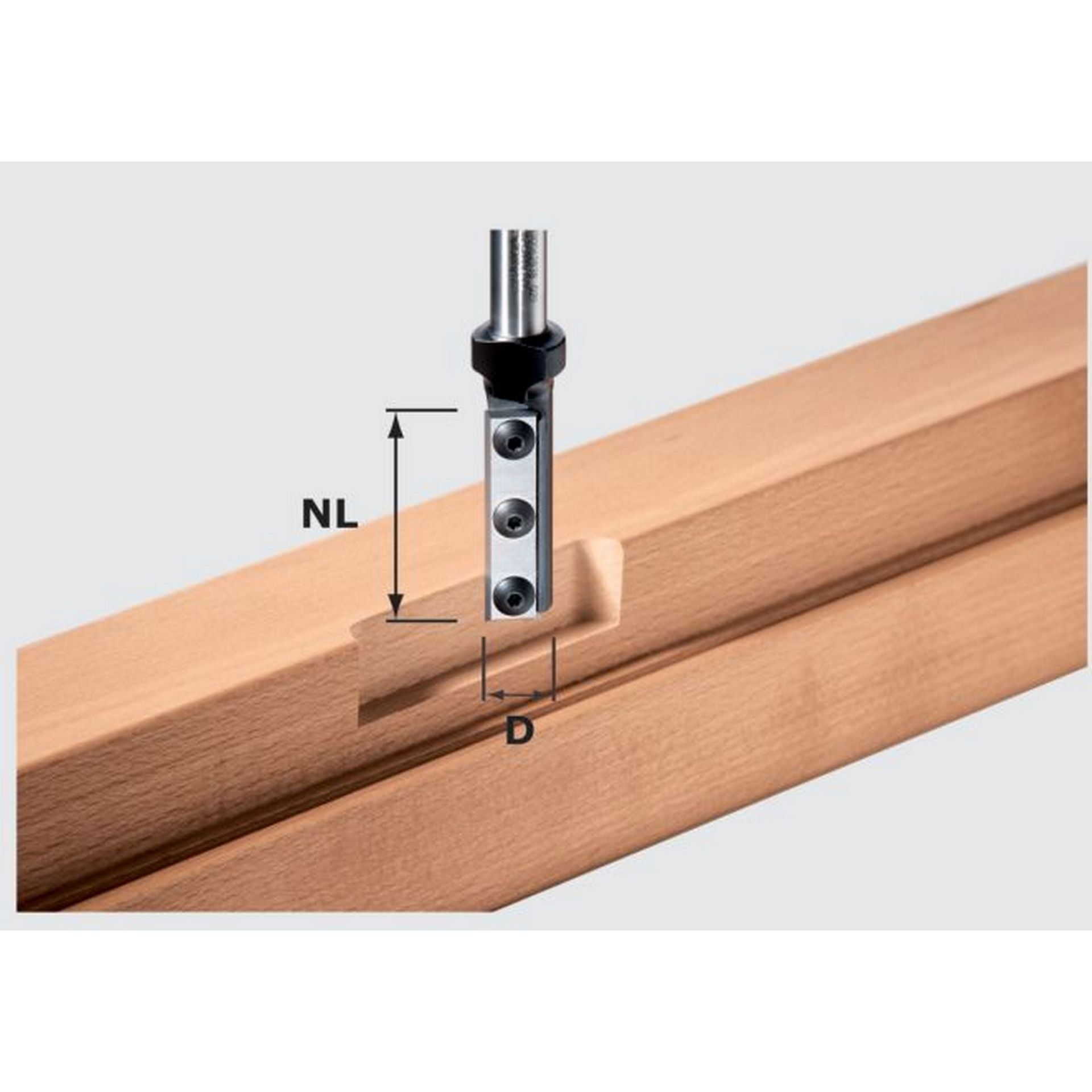 Festool Nutfräser-Wendeplatten HW S12 D16/50 WP #497454