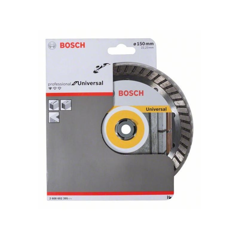 Bosch PRO Multi Material Turbo Diamanttrennscheibe, 150 × 22,23 × 10 mm #2608602395