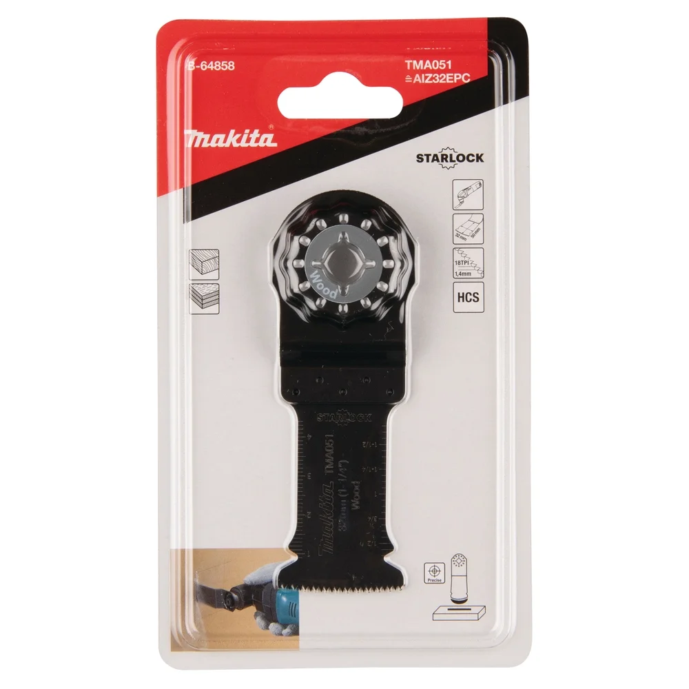Makita Eintauchsägeblatt HCS, 32 mm, TMA051 #B-64858
