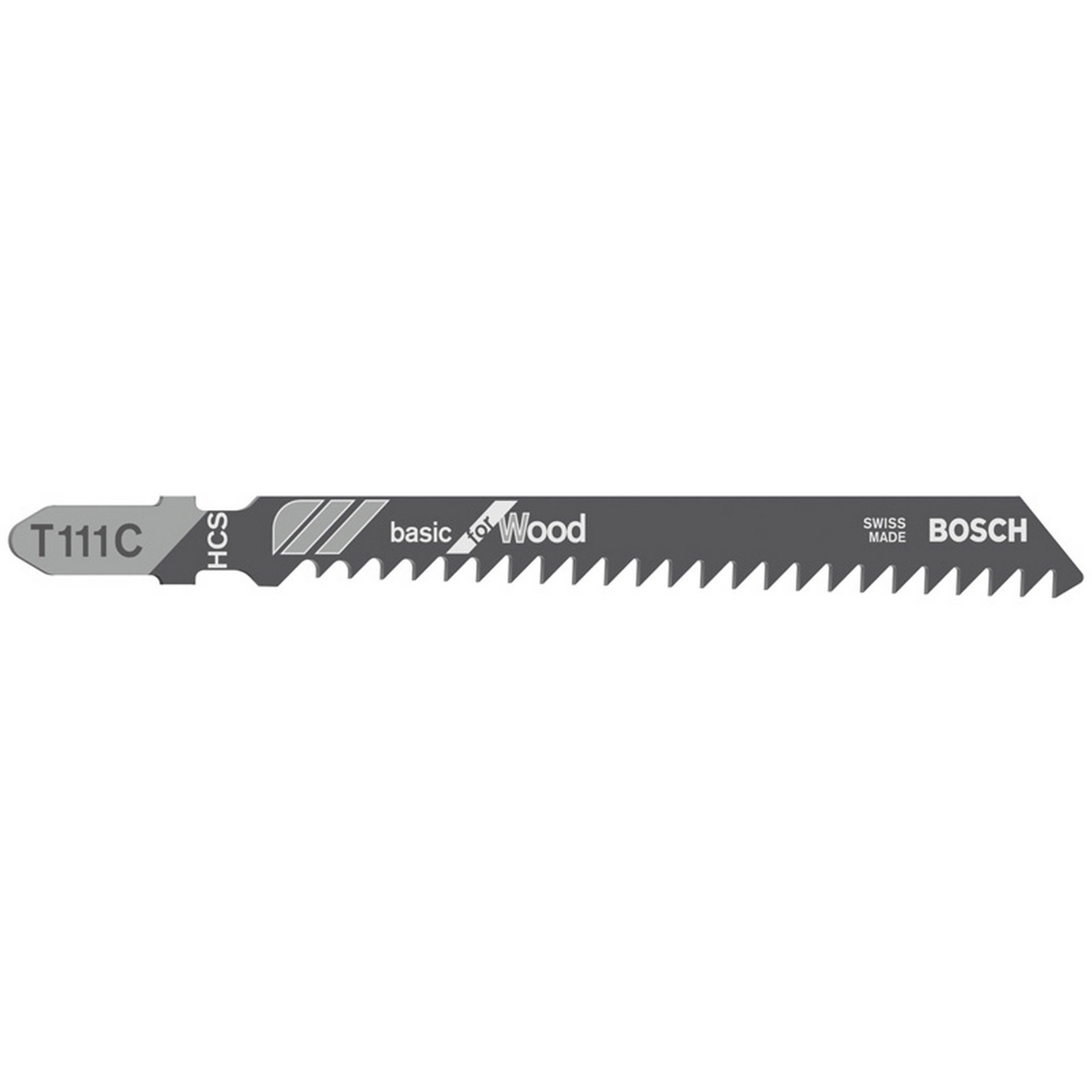 Bosch Stichsägeblatt T 111 C Basic for Wood, 5er-Pack #2608630033