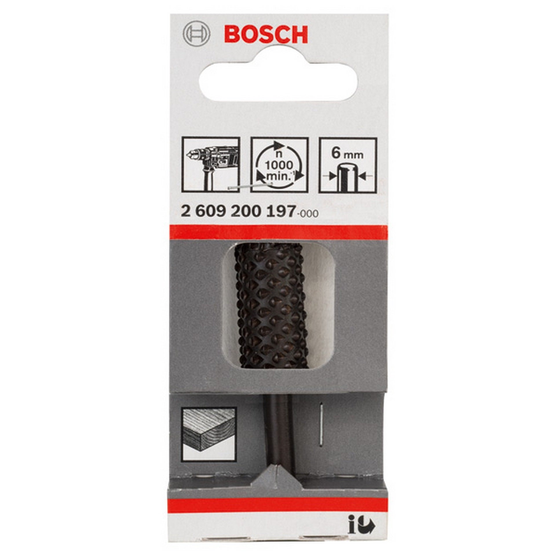 Bosch Freihandfräser für Bohrmaschinen, d 6 mm, D 14 mm #2609200197