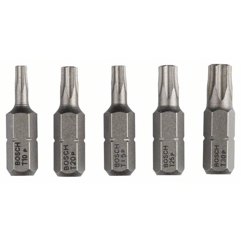 Bosch Schrauberbit-Set, Extra Hard, 5-tlg., T 10/15/20/25/30/25 mm #2607001768
