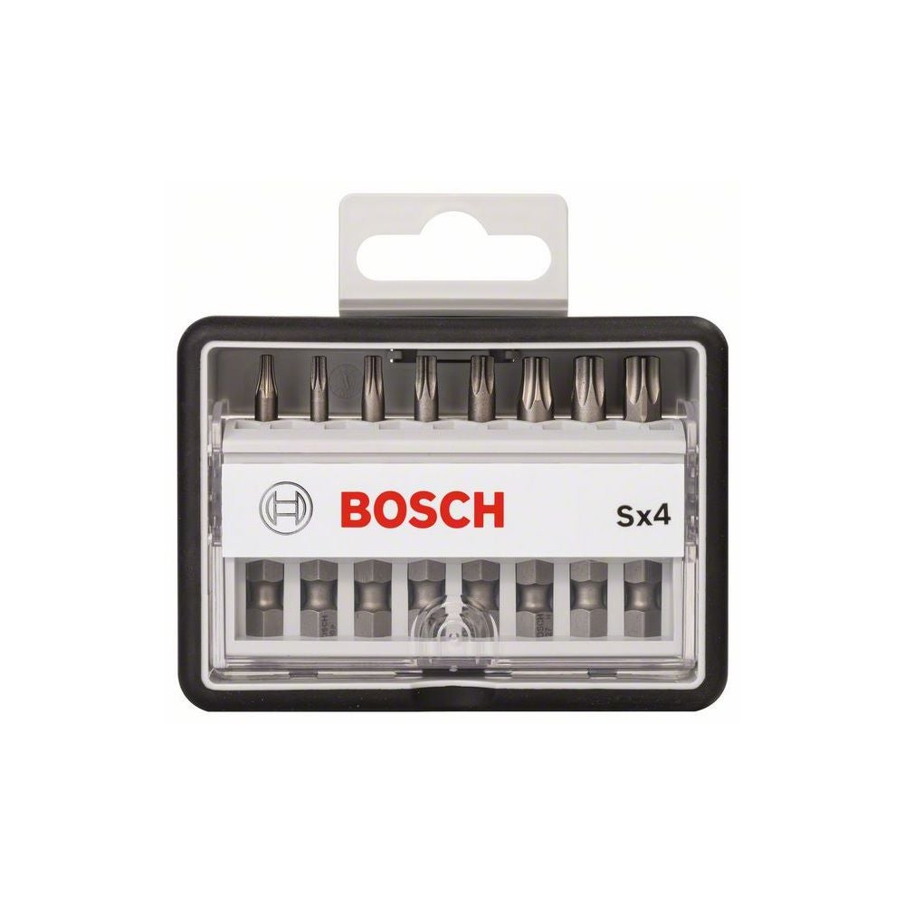 Bosch 8-tlg. Schrauberbit-Set, Robust Line, Sx T, Extra Hard-Ausführung #2607002559
