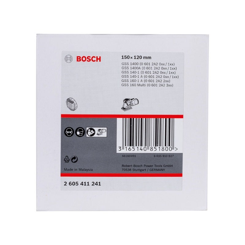 Bosch Staubbox-Filter (schwarze Ausführung), passend zu: GSS #2605411241