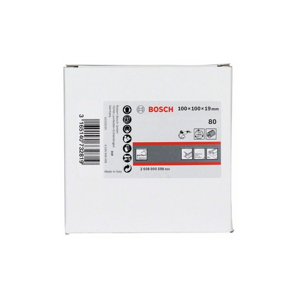 Bosch Lamellenschleifwalze, 19 mm, K 80, 100 mm #2608000598