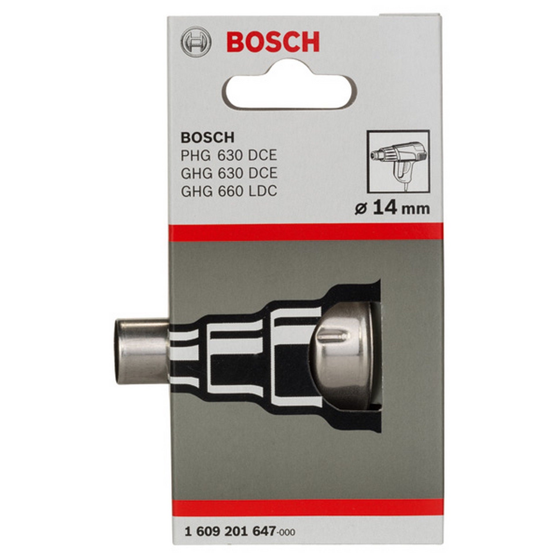 Bosch Reduzierdüse für Bosch-Heißluftgebläse, 14 mm #1609201647