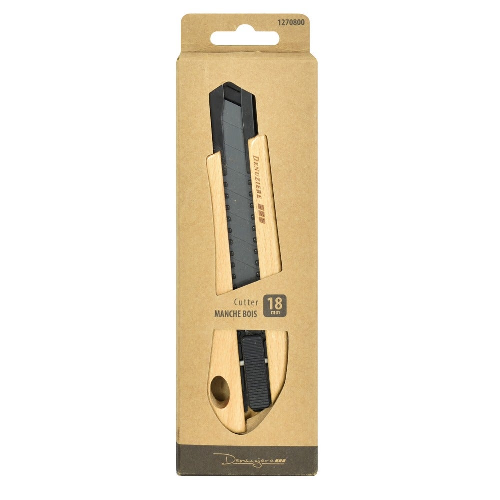 Rial Holzcutter, Buchengriff (FSC zertifiziert), inkl. 18mm Klinge schwarz #1270800