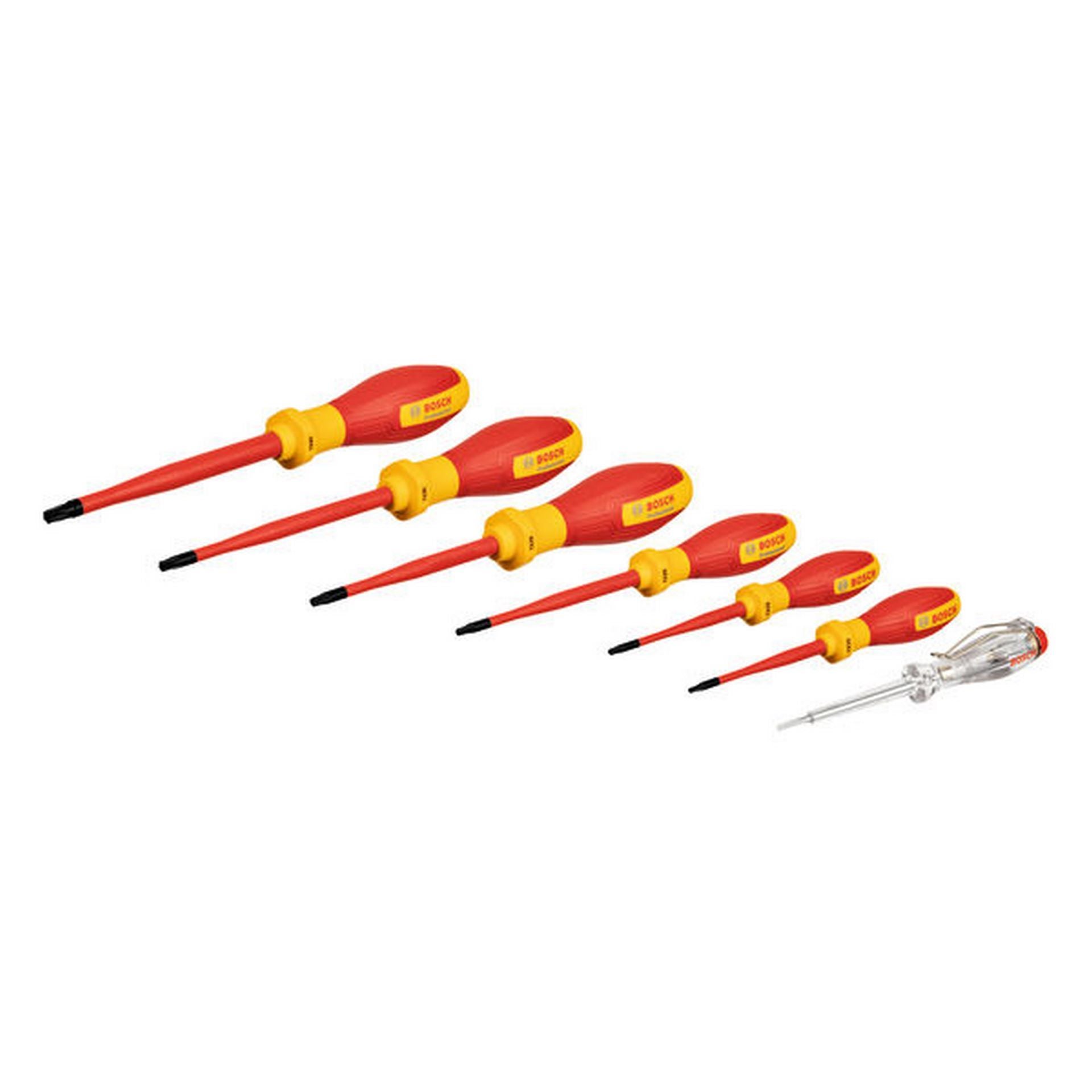 Bosch VDE Schraubendreher-Set, TX, 7-teilig #1600A02NF8