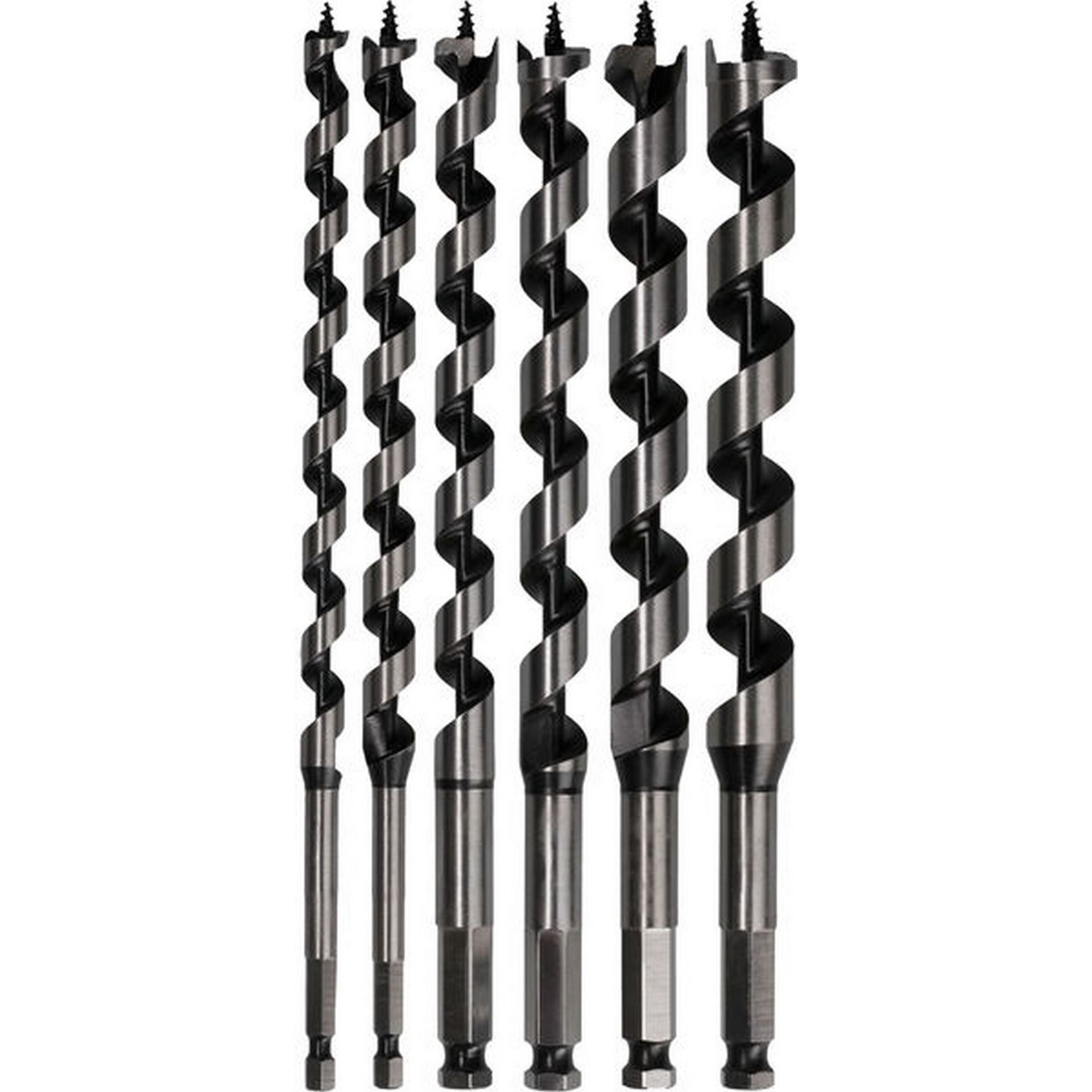 Bosch PRO Wood Holzschlangenbohrer Set, L235 mm, 6-tlg. #2607019322