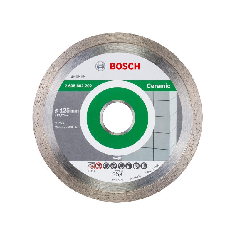 Bosch Ceramic Trennscheibe, 125 x 7 mm, Bohrung 22,23 mm #2608602202