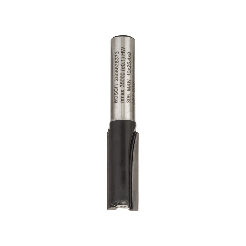 Bosch PRO Nutfräser, zweischneidig, D 10 mm, L 25 mm, S 8 mm #2608628373