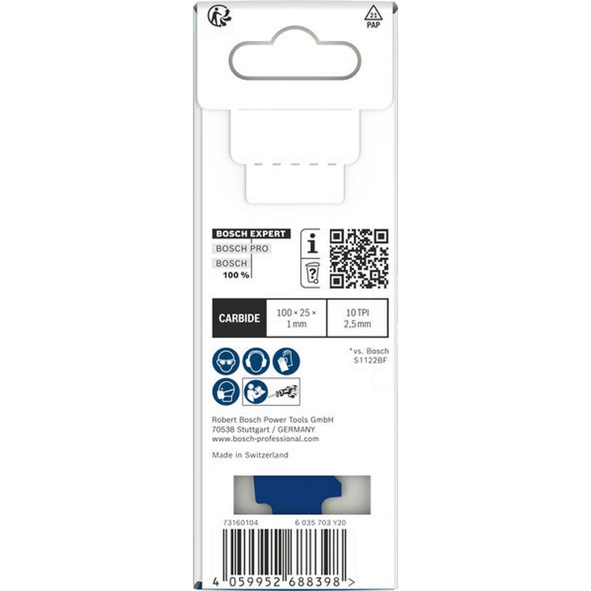 Bosch EXPERT Medium-Thick Tough Metal S555HHC Säbelsägeblatt #2608902319