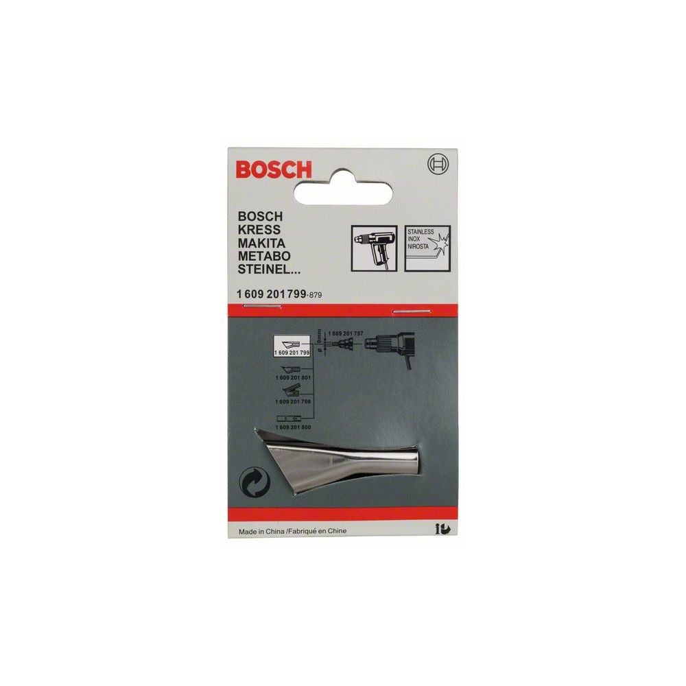 Bosch Schlitzdüse für Bosch-Heißluftgebläse mit Elektronik, 10 mm #1609201799