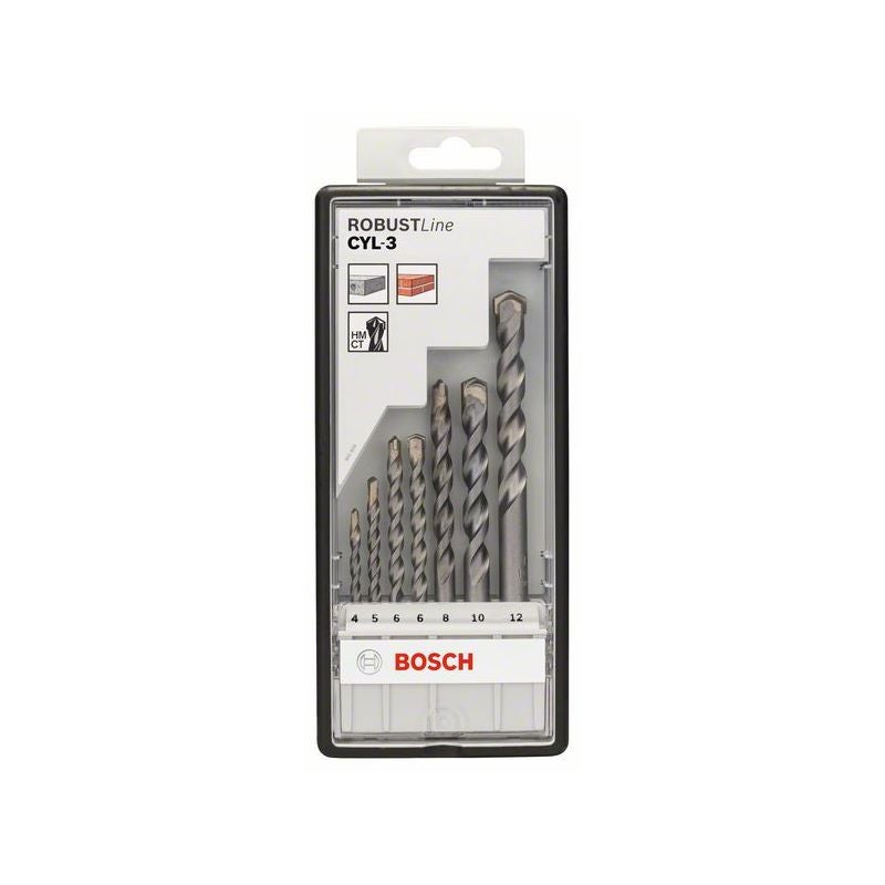 Bosch 7-tlg. CYL-3 Betonbohrer-Set, Robust Line, 4-12 mm #2607010545