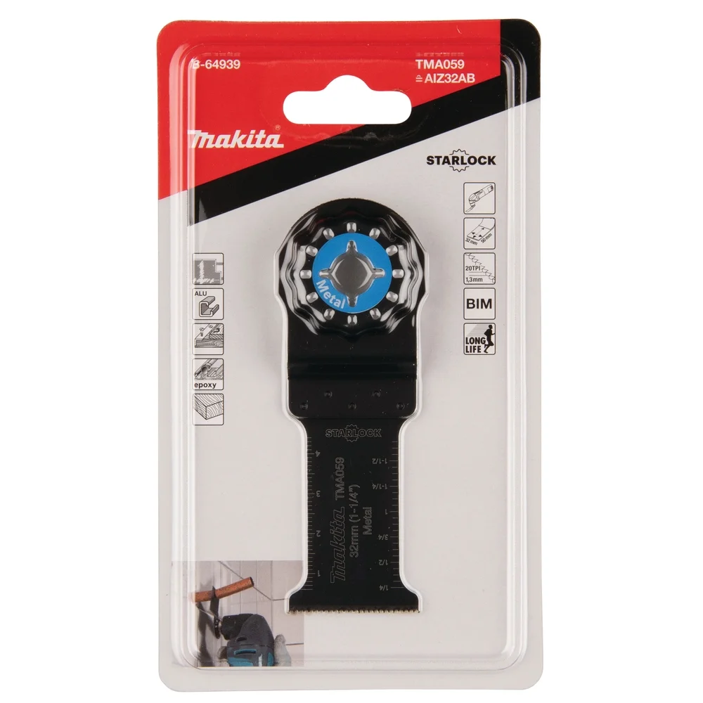 Makita Eintauchsägeblatt BiM, 32 mm, TMA059 #B-64939