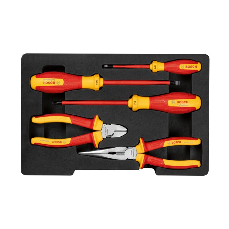 Bosch VDE Set mit verschiedenen Handwerkzeugen, 5-teilig #1600A02NG2