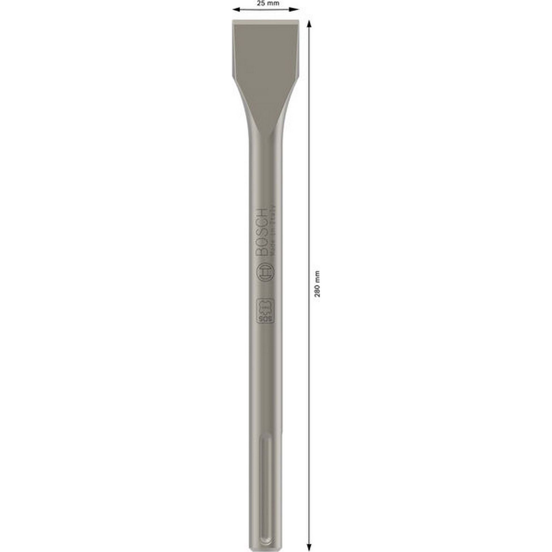 Bosch PRO SDS max-4C Flachmeißel-Set, 25 x 280 mm, 10-tlg. #2608690127