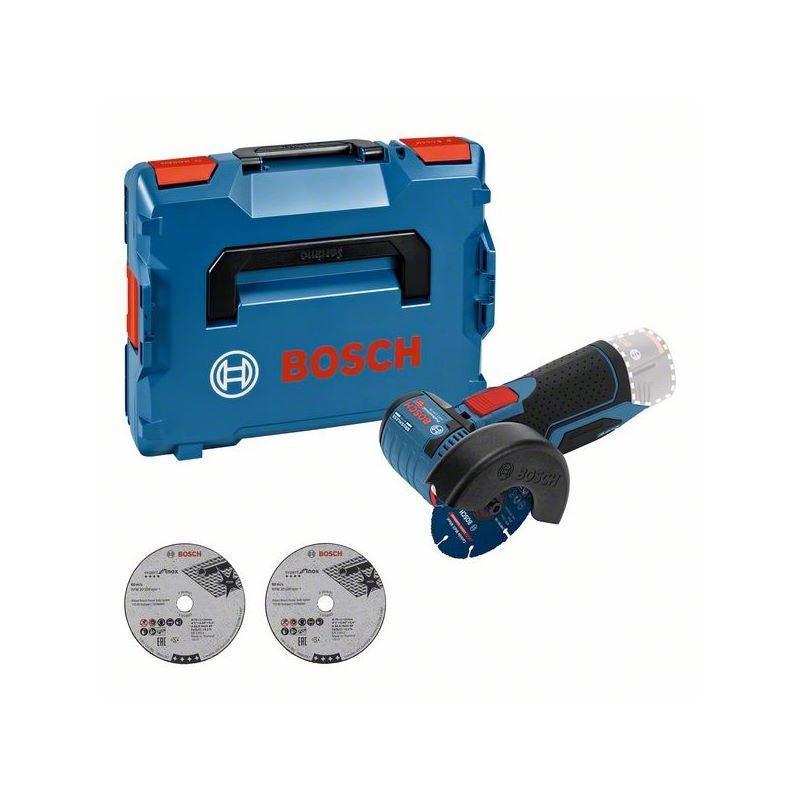 Bosch Akku-Winkelschleifer GWS 12V-76 in L-BOXX #06019F2003