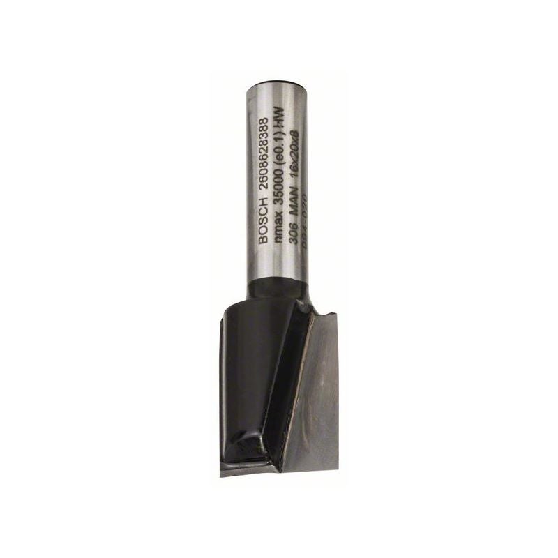 Bosch PRO Nutfräser, zweischneidig, D 16 mm, L 19,6 mm, S 8 mm #2608628388