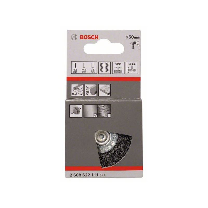 Bosch PRO Metal clean Scheibenbürste, gerader Schaft, 50 x 0,2 mm #2608622111
