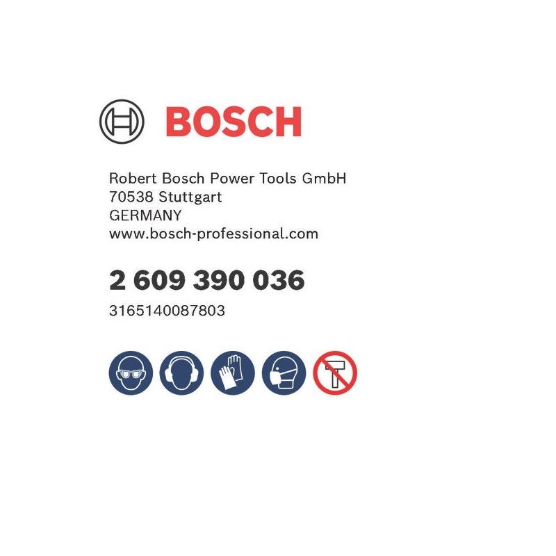Bosch SDS plus-Adapter, 5/8-Zoll - 18 UNF, 32 bis 210 mm #2609390036