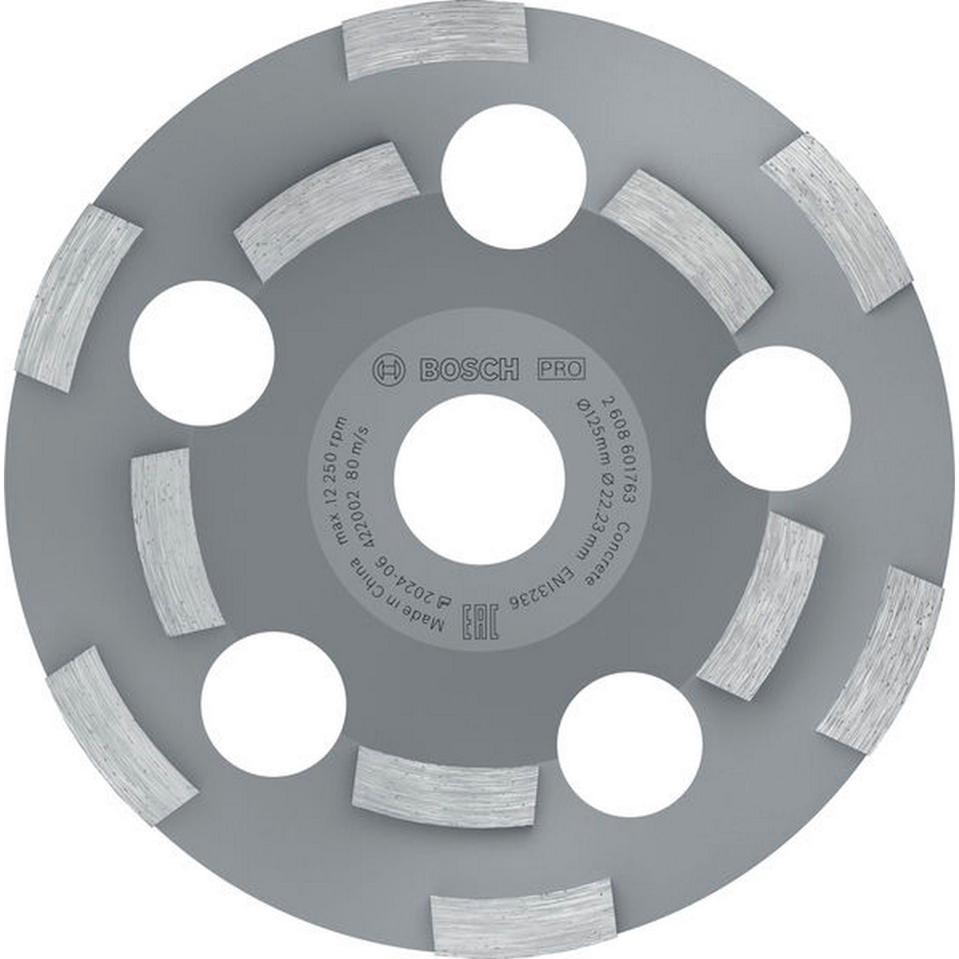Bosch PRO Abrasive Topfscheibe, 50 x 125 mm, 22,23 mm #2608602553
