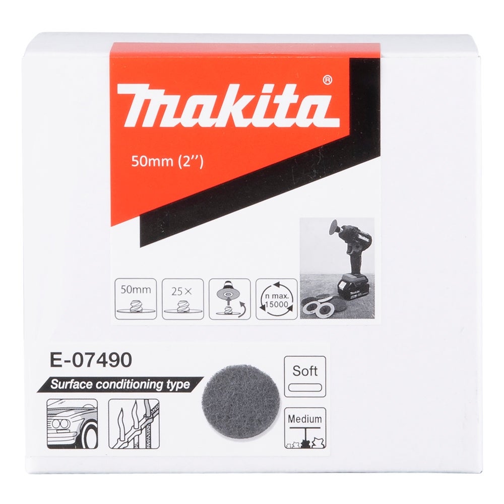 Makita Poliervliessscheibe 50 mm #E-07490