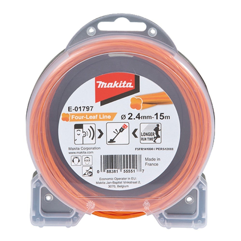 Makita Mähfaden, Lärmarm (Kleeblatt-Querschnitt) #E-01797