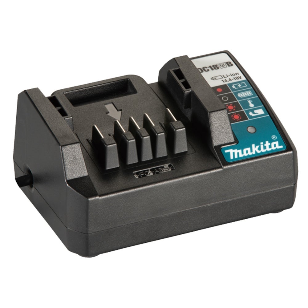 Makita Ladegerät DC18WB, Li-Ion, 14,4 V - 18 V G-Serie 191W37-7