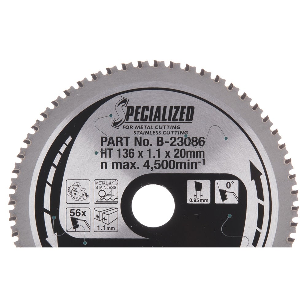 Makita Sägeblatt für Edelstahl #B-23086