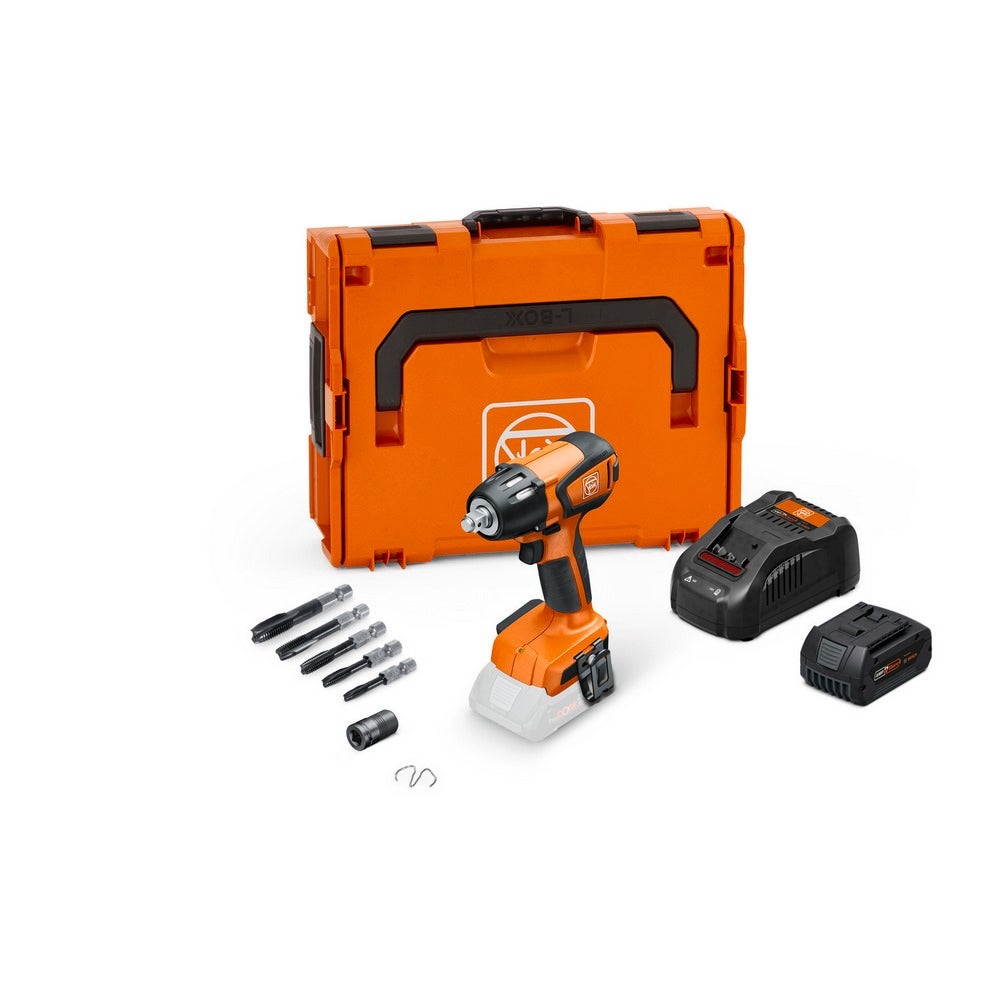 Fein Akku-Schlagschrauber im Anwender-Set ASCD 18-300 W2 AS Impact-tapping-top Set Set Tapping 5Ah #