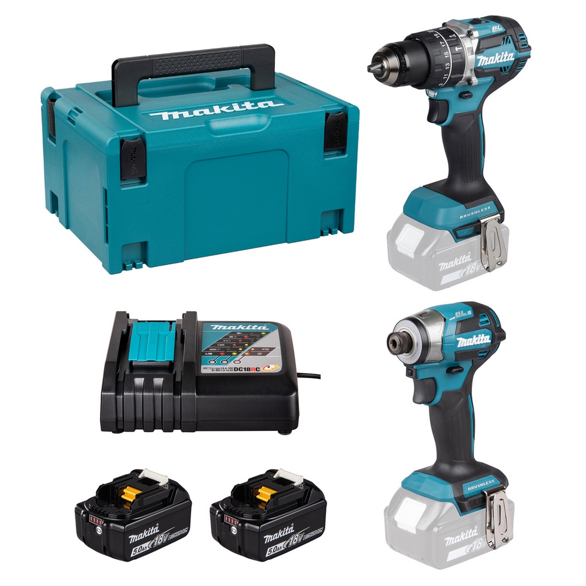 Makita Kombo-Kit LXT DLX2575TJ