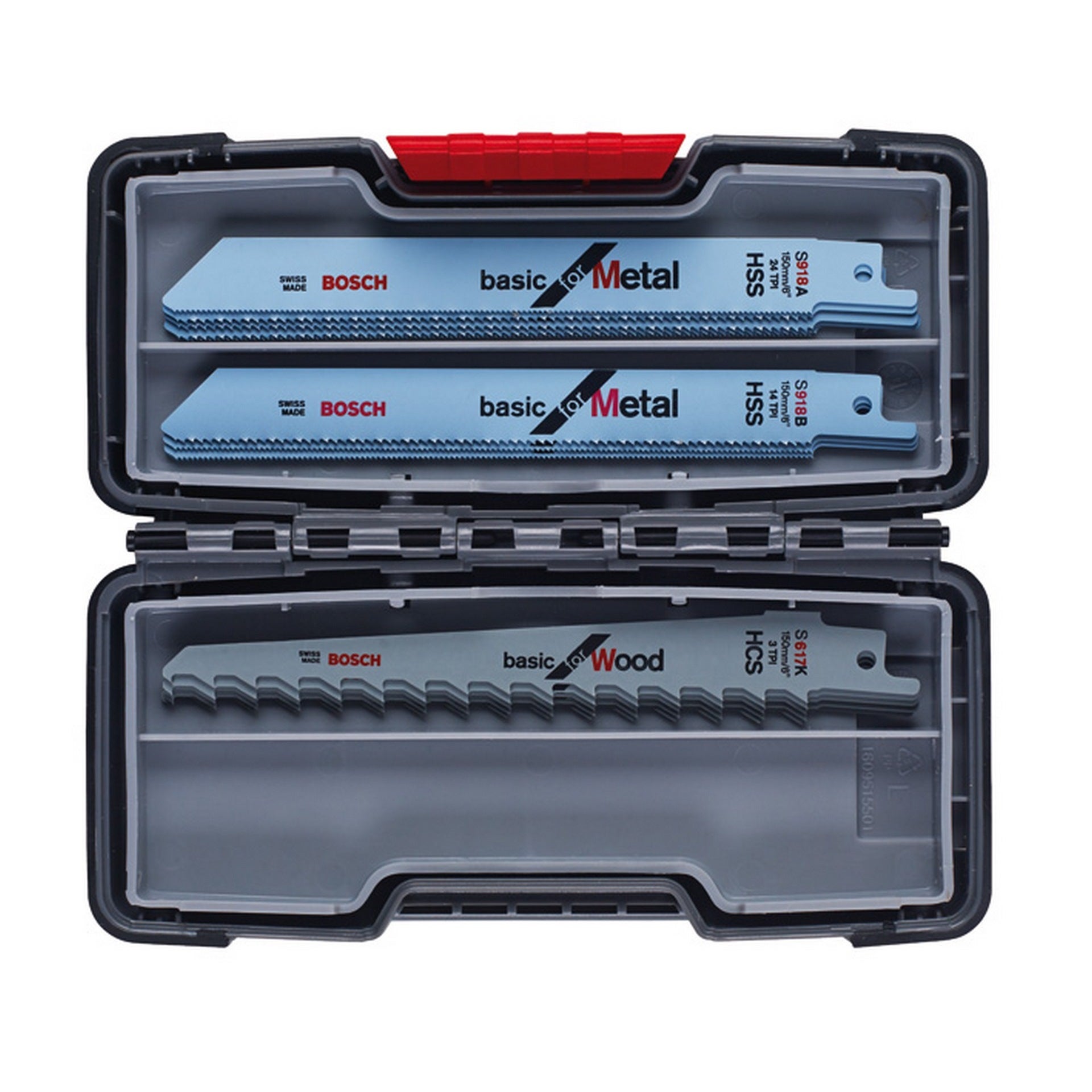 Bosch 15-tlg. Säbelsägeblatt-Set Wood and Metal Basic #2607010901