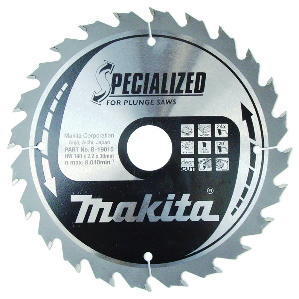 Makita Kreissägeblatt, Spezial für Tauchsägen #B-19015