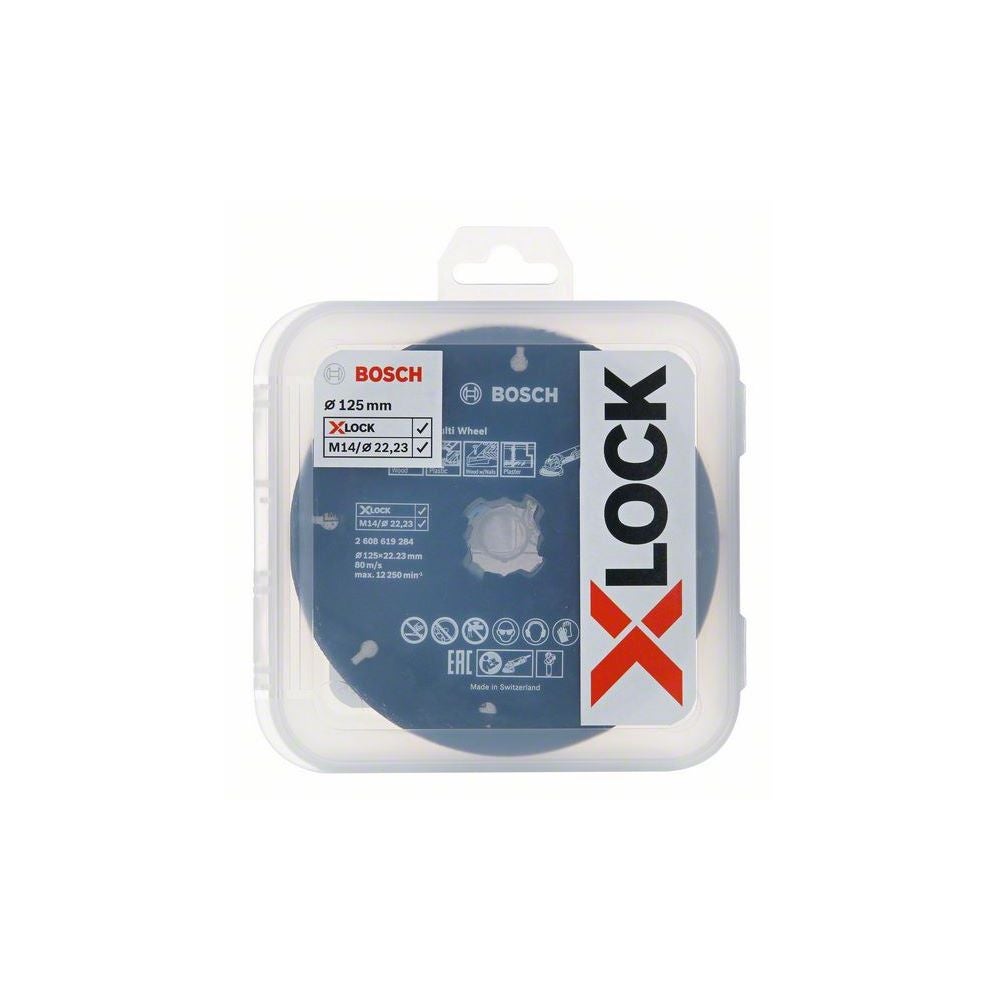 Bosch PRO Cutting and Grinding Set für X-Lock, 125 x 1 x 22,23 mm, 5-tlg. #2608619374