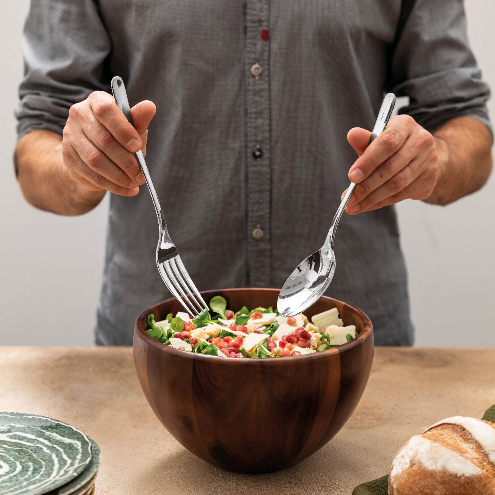 "Taste" Servierbesteck 2-tlg. (Edelstahl/PVD)