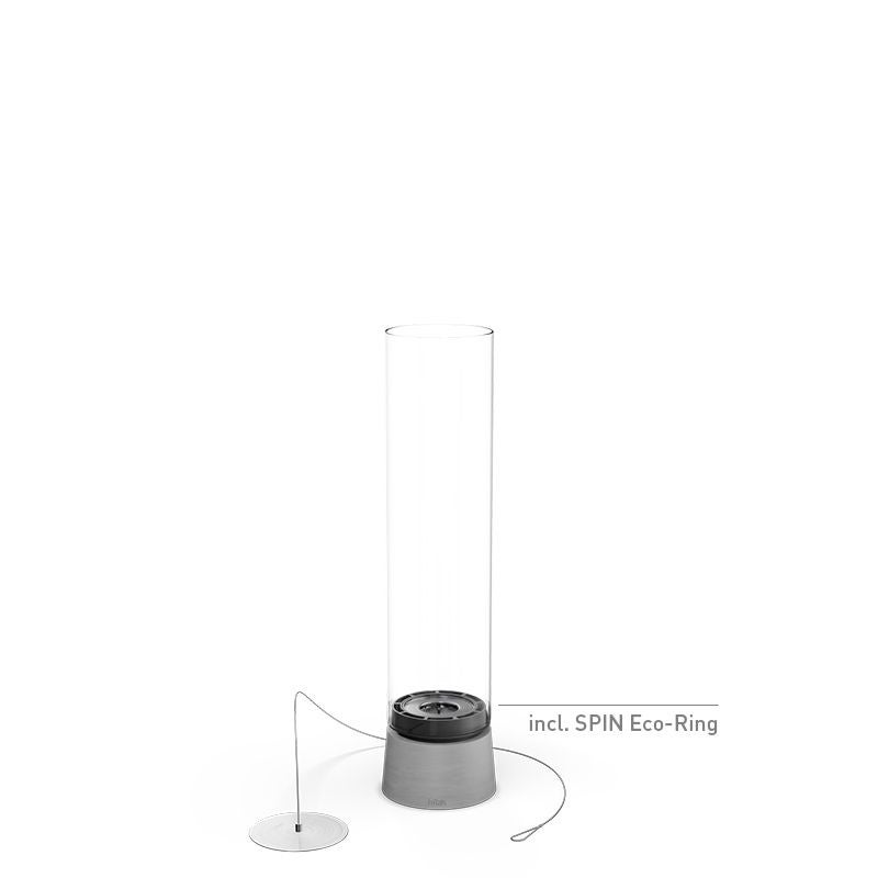 Tischfeuer SPIN air 900 Beton