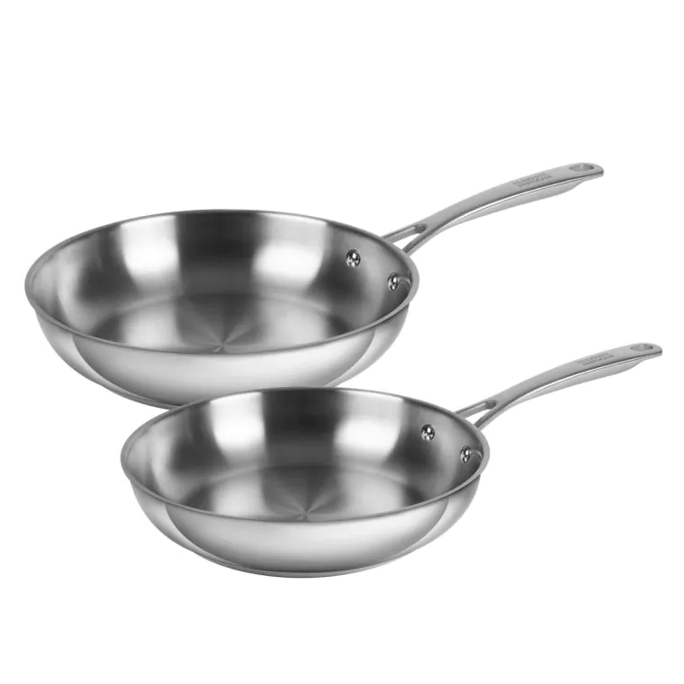 Bratpfannen-Set 24 + 28 cm - ALLROUND unbeschichtet Bratpfannen-Set 24 + 28 cm - ALLROUND unbeschichtet