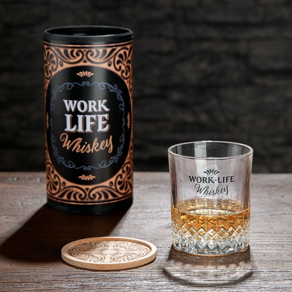 2-tlg-Whiskey-Set "Work-Life"