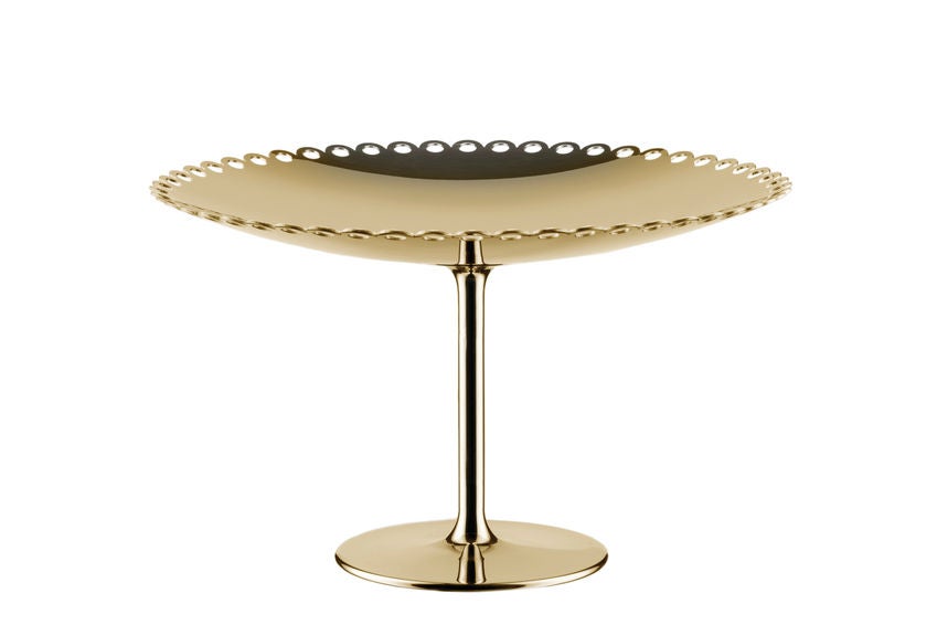 Schale a.F. Ø23,9cm "EDGES" brass Schale a.F. Ø23,9cm "EDGES" brass
