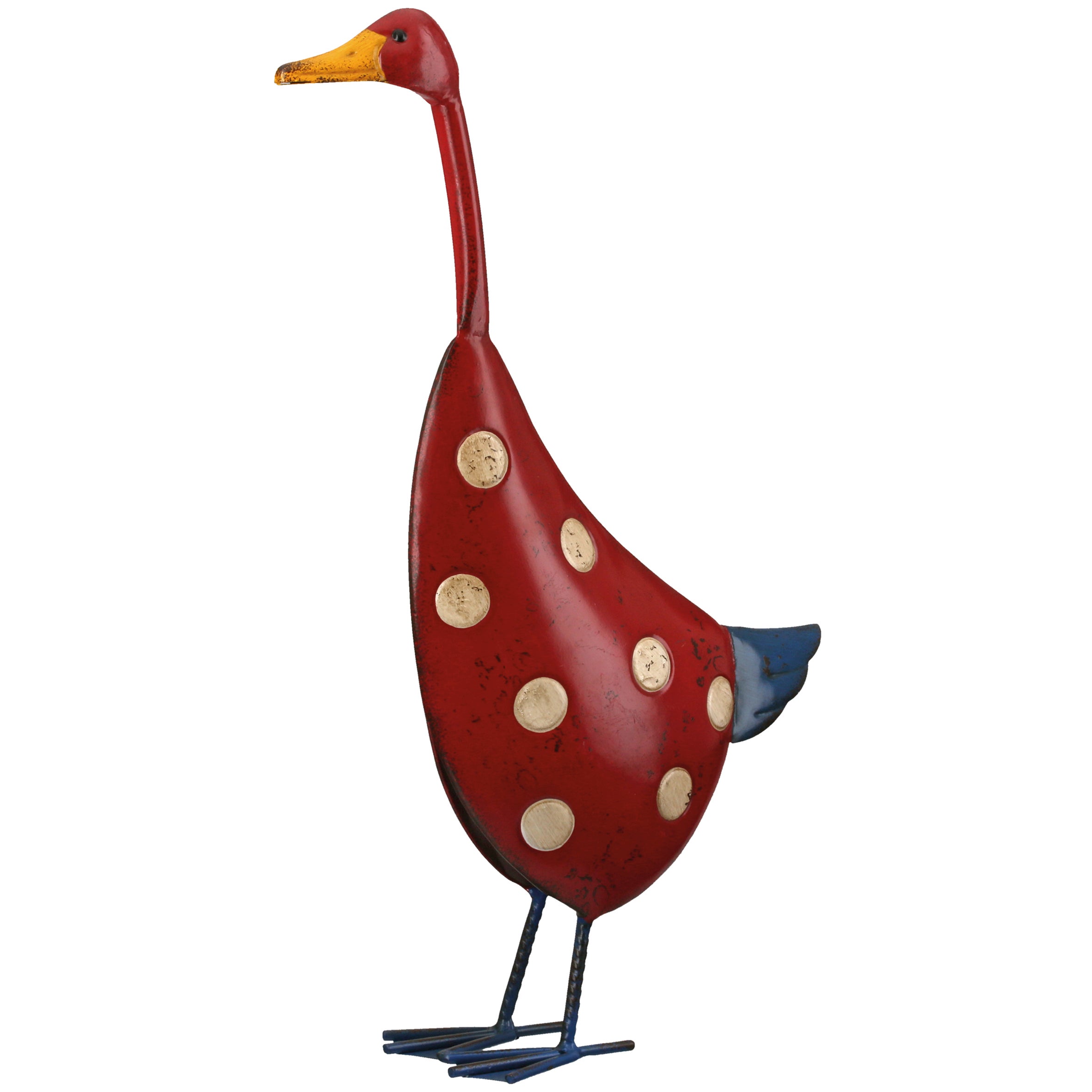 Gans 42cm "Olav" gepunktet rot (Eisen)