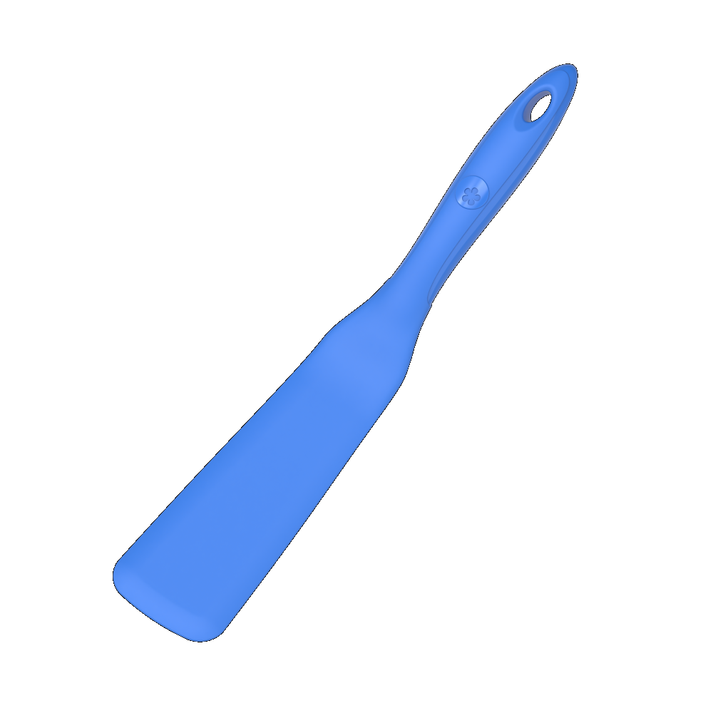 Spatel blau
