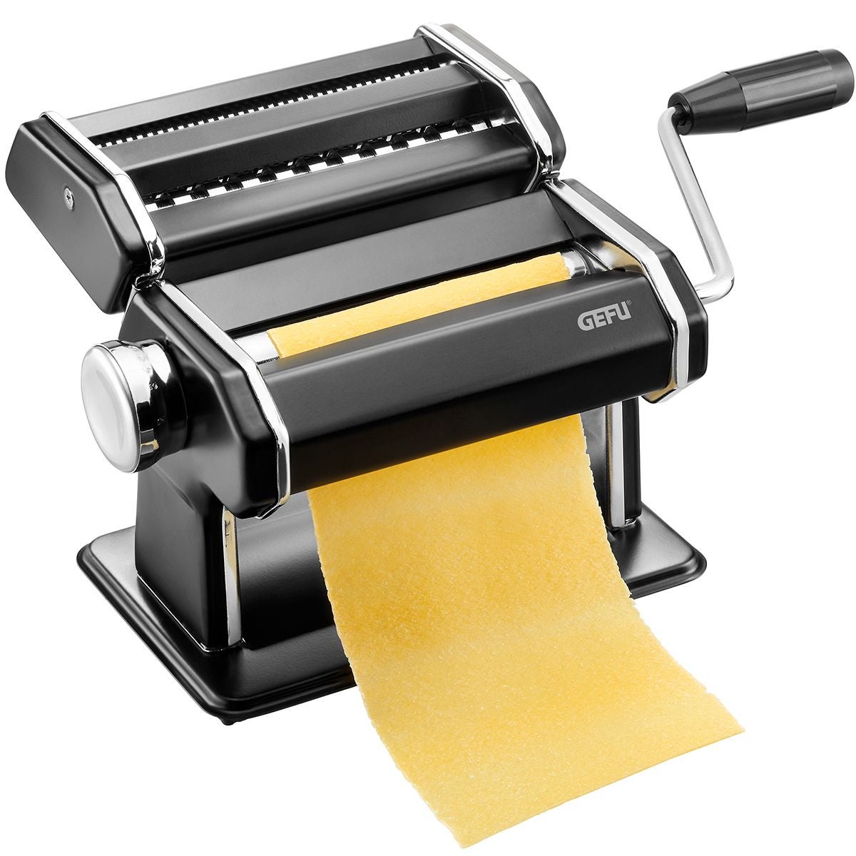 Profi-Pastamaschine PASTA PERFETTA schwarz matt Profi-Pastamaschine PASTA PERFETTA schwarz matt