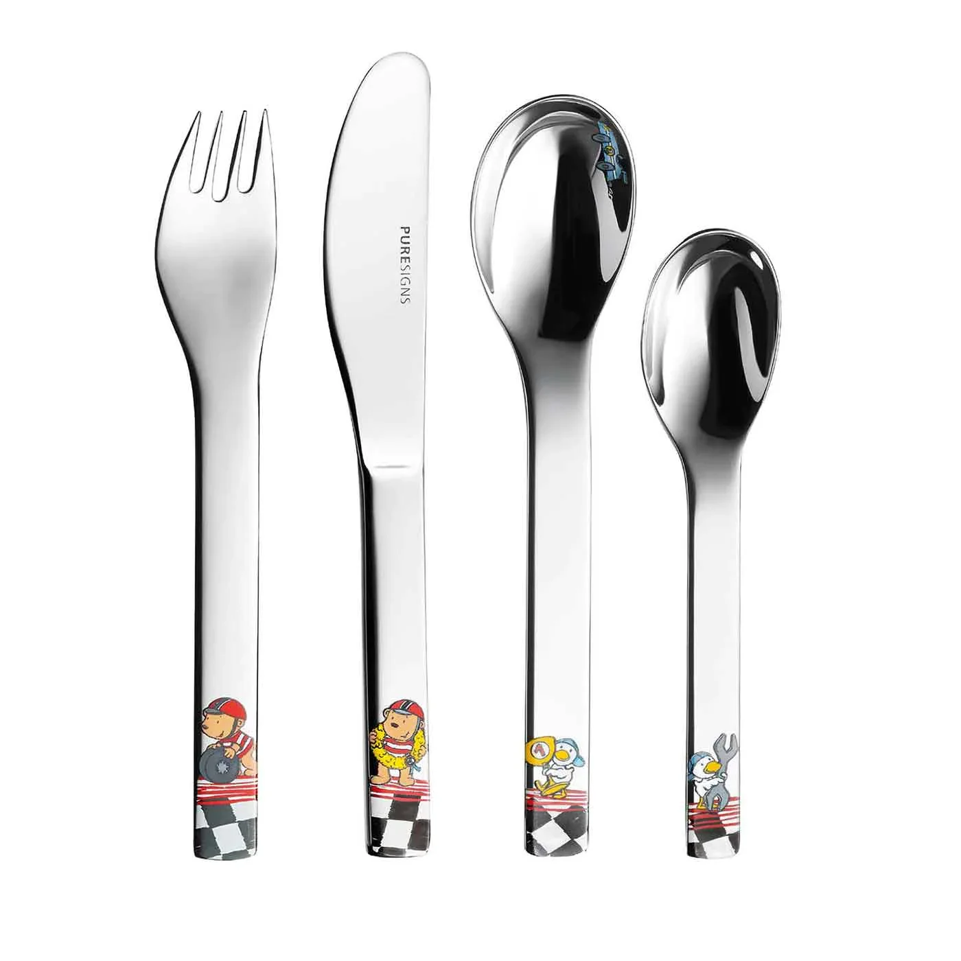 Kinderbesteck 4-teilig QUICK Kinderbesteck 4-teilig QUICK
