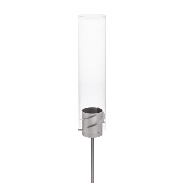 Fackel 90 SPIN silber