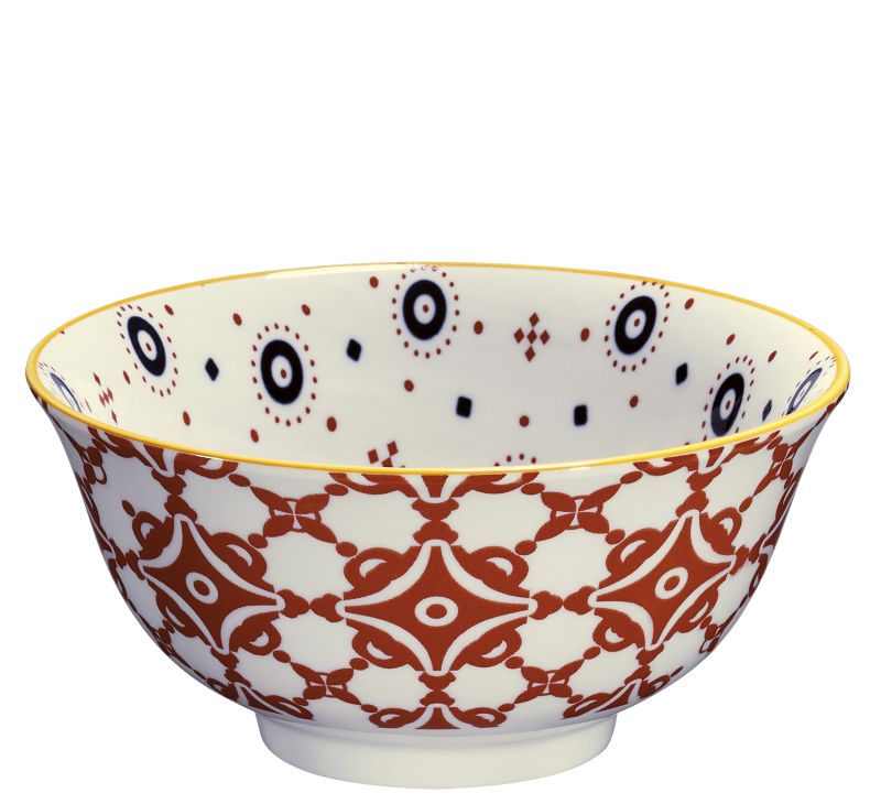 Bowl AMICI Kacheln 15,5 cm Bowl AMICI Kacheln 15,5 cm