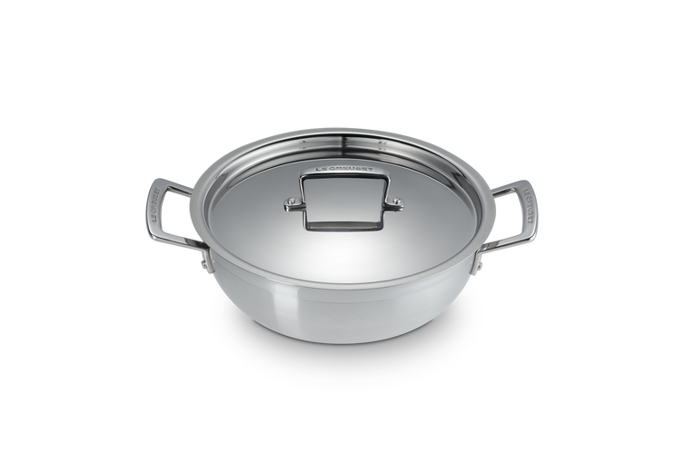 3-ply Profipfanne mit Deckel, 30 cm 3-ply Profipfanne mit Deckel, 30 cm