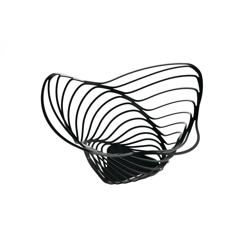Korb Ø33cm schwarz "TRINITY"