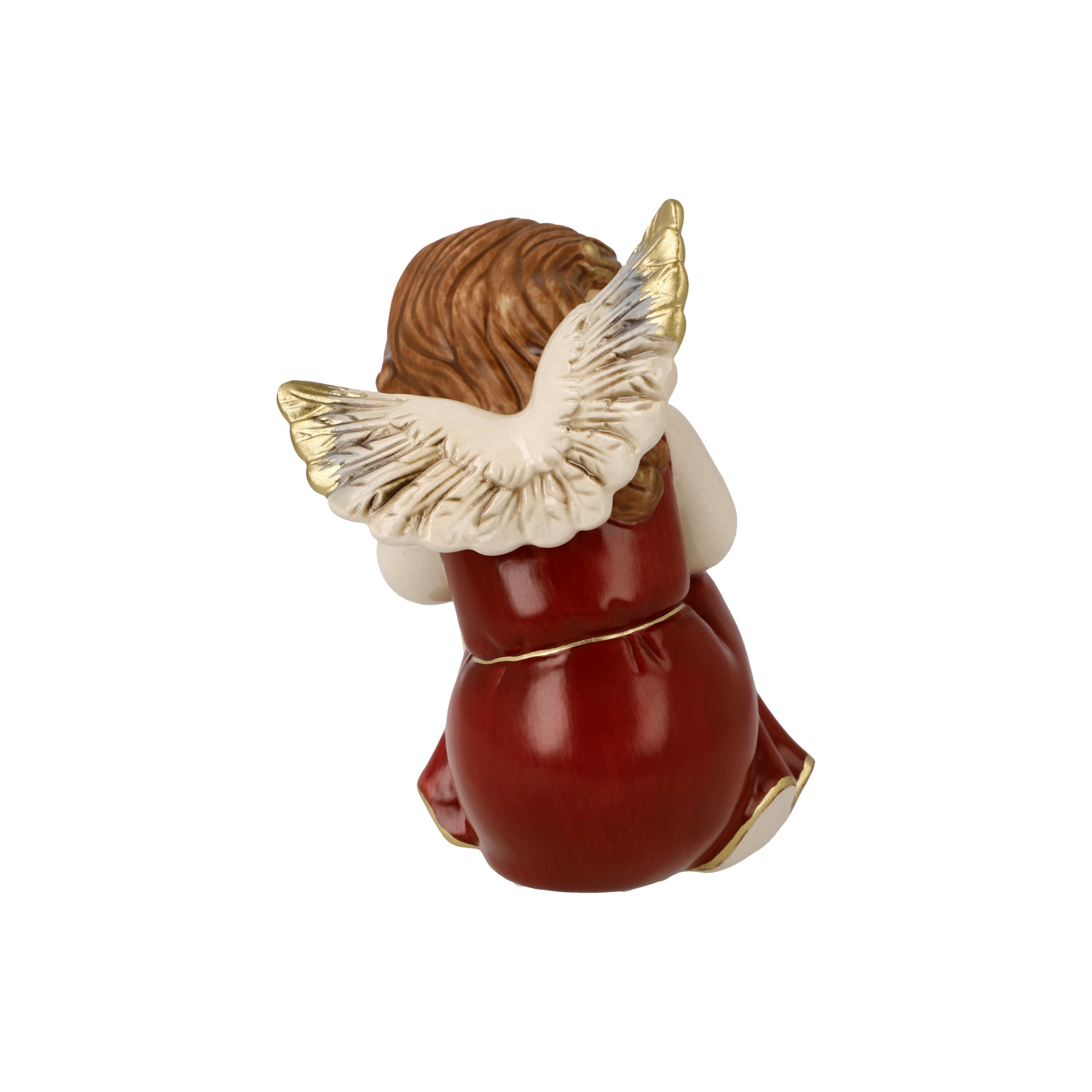 Engel "Im Traumland" 9cm (Bordeaux)