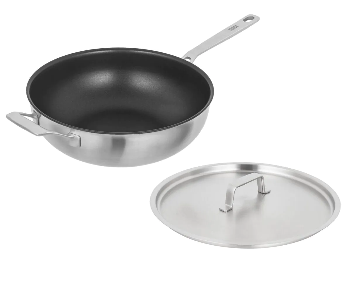 Wok Ø28cm beschichtet m. Deckel CULINARY FIVEPLY Wok Ø28cm beschichtet m. Deckel CULINARY FIVEPLY